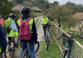 Balade à vélo électrique... Sur les traces du Tacot