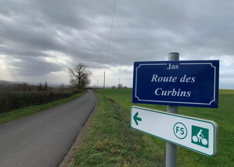 © Boucle cyclable F5 : sur la route du Monorail à vélo : Feurs / Panissières - OT FOREZ-EST