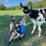 © Visite de la nouvelle ferme et du chantier de reconstruction - FDD