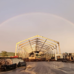 © Visite de la nouvelle ferme et du chantier de reconstruction - FDD