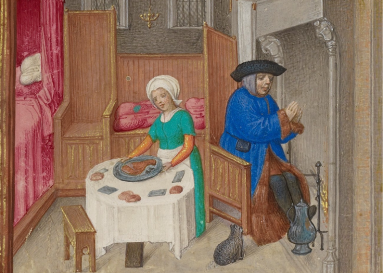 © Visite guidée - A la table du Moyen Age - getty museum