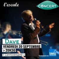 Concert - "L'anniversaire" - Dave