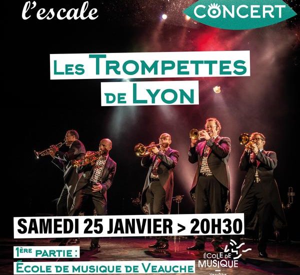 © Concert : "Tout s'arrange" - Ecole de Musique de Veauche & Les Trompettes de Lyon - l'escale