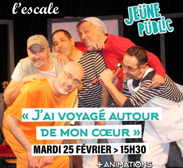 © Spectacle Jeune Public : "J'ai voyagé  autour de mon cœur" par Tom Nardone & les "Sales Gones" - l'escale