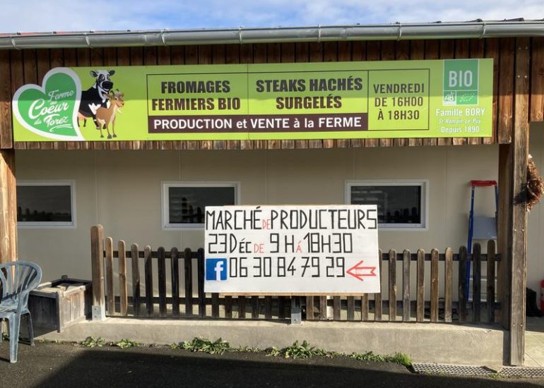 Marché de Noël de producteurs fermiers