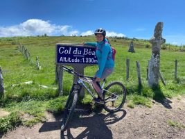 En VTT dans le Forez - Col de la Loge