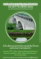 Randonnée VTT ou pédestre - Journées européennes du patrimoine