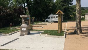 Aire de service et de stationnement camping car de Loire Forez