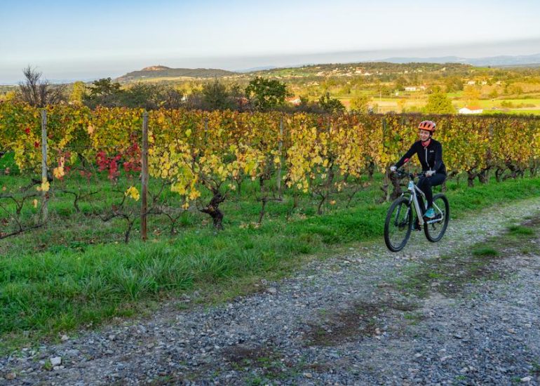 © Vélo à Champdieu - OT Loire Forez