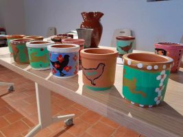 Atelier enfant - Peinture sur poterie