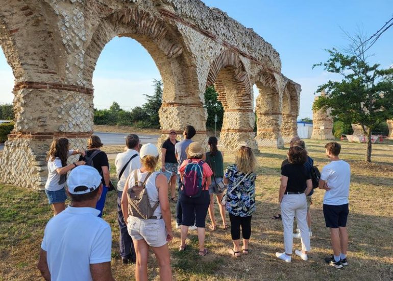 © Visite guidée de l'Aqueduc romain du Gier_Chaponost - Otimdl