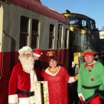 © Trains du Père Noël_Usson-en-Forez - Chemin de Fer du haut-Forez