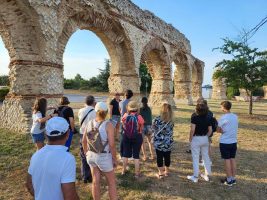 Visite guidée de l'Aqueduc romain du Gier