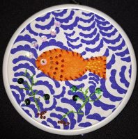 Broderie Poisson clown - Atelier enfant