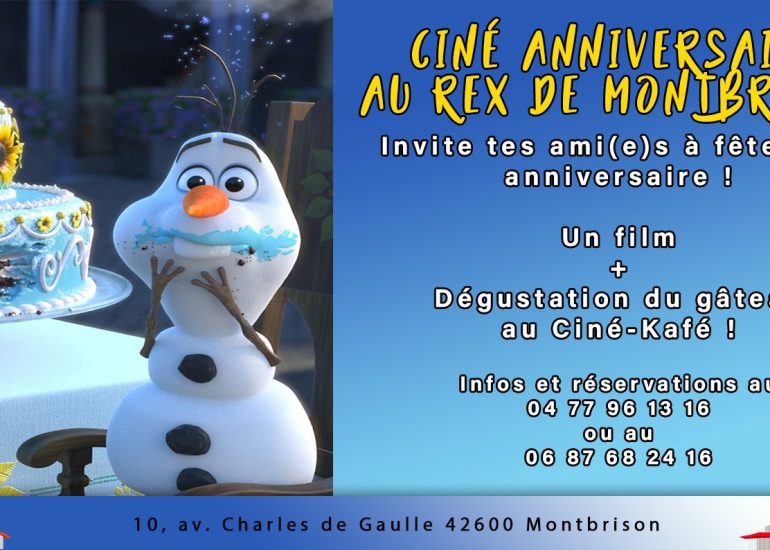 © Fête ton anniversaire au Cinéma Rex_Montbrison - Cinéma Rex