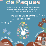 © Chasse aux oeufs, énigmes et chocolats !_Boisset-lès-Montrond - Ferme aux 3 granges