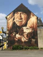 Fresque de l'artiste AERO
