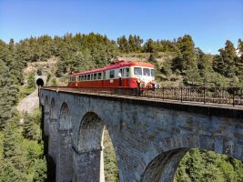 Balade en train touristique dans le Haut-Forez