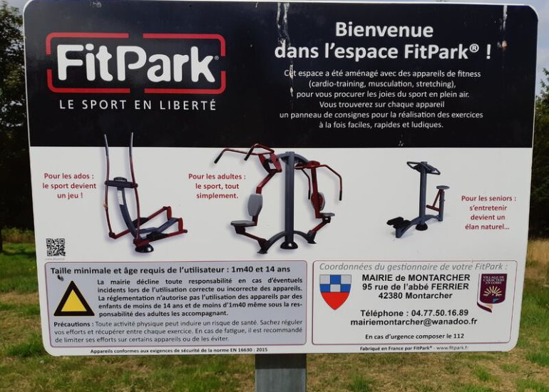 © Fitness park - Office de tourisme Loire Forez