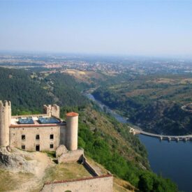 Château d'Essalois à Chambles - Gorges de la Loire