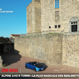 C8 émission Direct auto dans le Forez - Château de Montrond-les-Bains