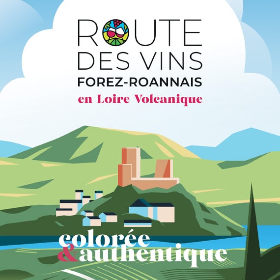 Road book Route des vins Forez Roannais en Loire Volcanique