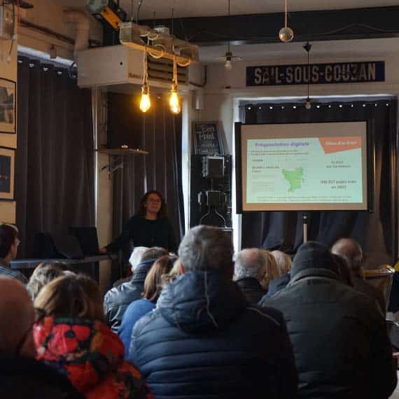 Rencontre prestataires à la Brasserie La Canaille à Sail-sous-Couzan