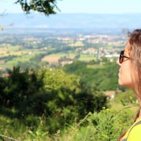 Vue depuis la chapelle de Bellegarde en Forez